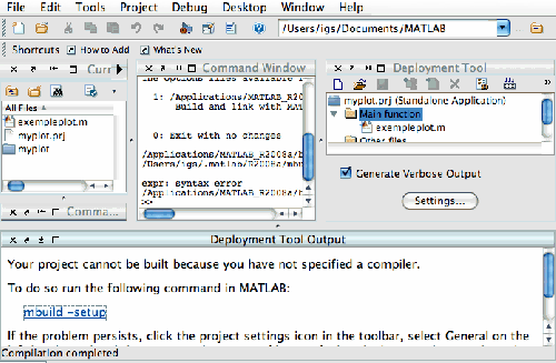 Matlab toolbox Compiler | PLMdoc